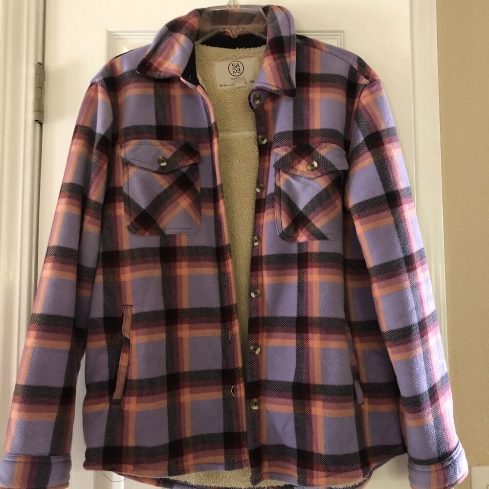 Sherpa Lined Fleece Jacket